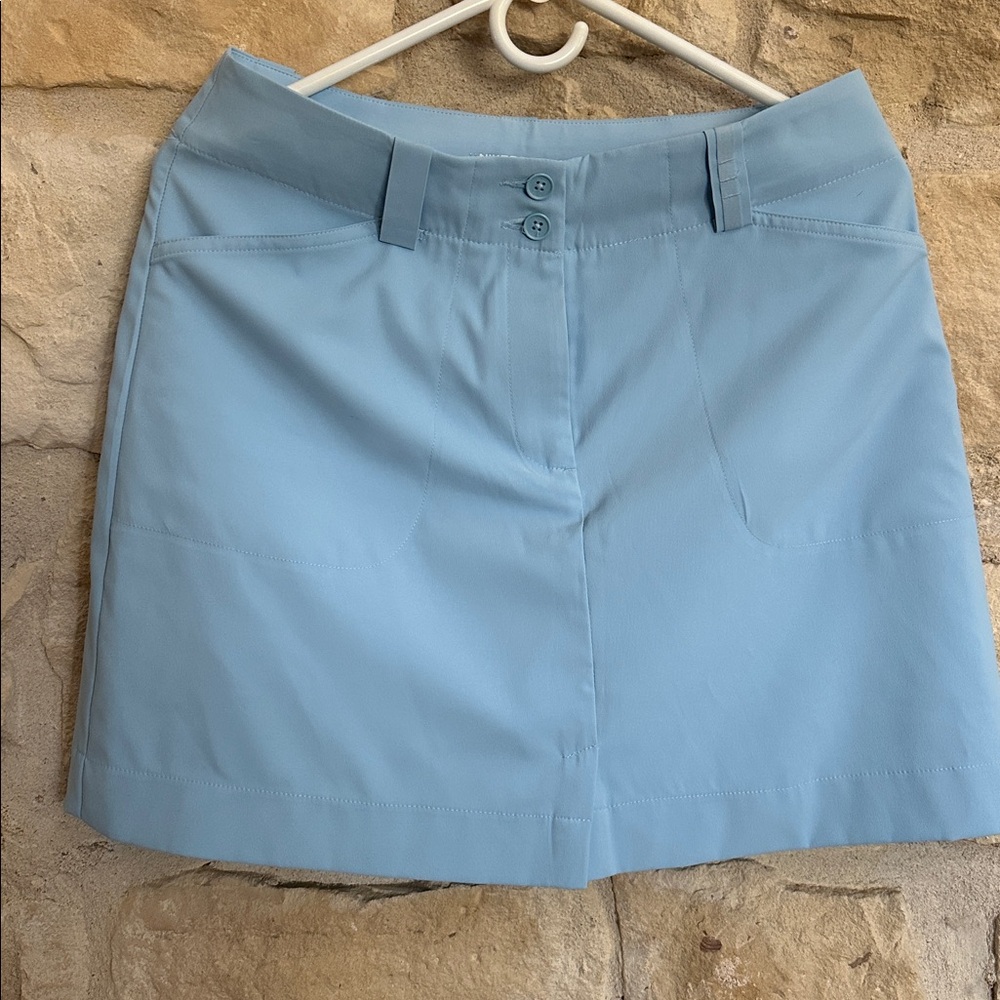 Nike Light Blue Golf Skirt